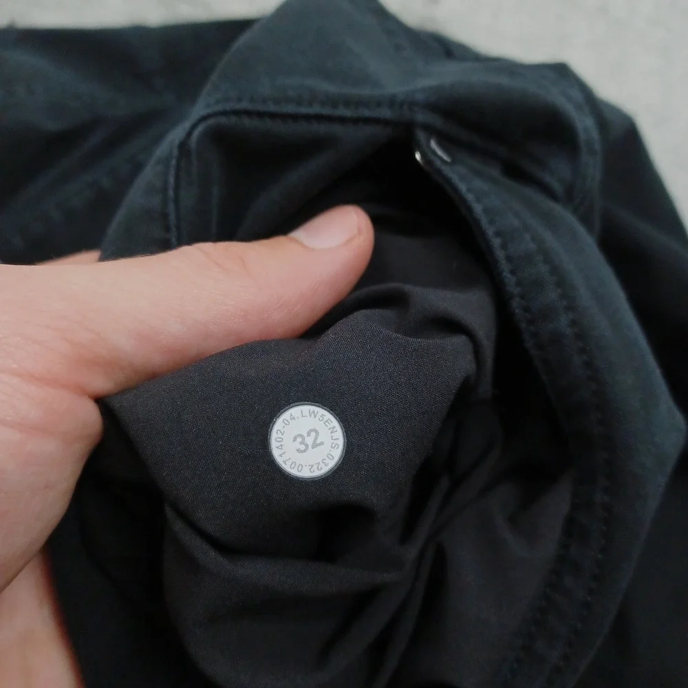 Lululemon Pants Womens 32 Black Wide Leg City Sleek Utilitech Preppy